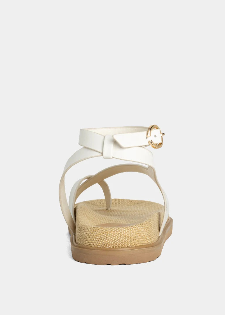Shushop | White Berry Sandal