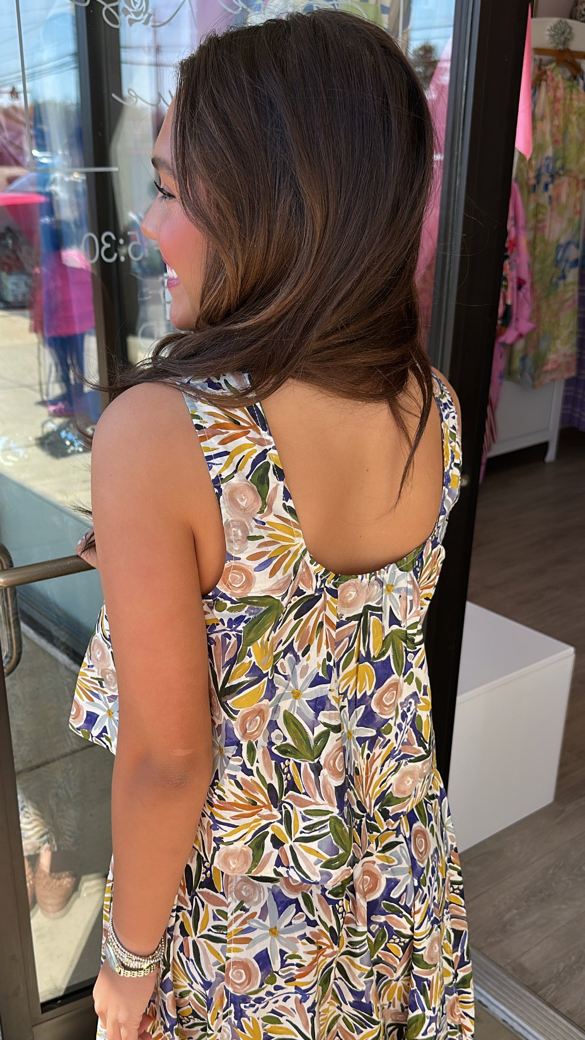Floral Skirt Set