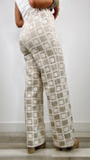 English Factory Crochet Patchwork Pants