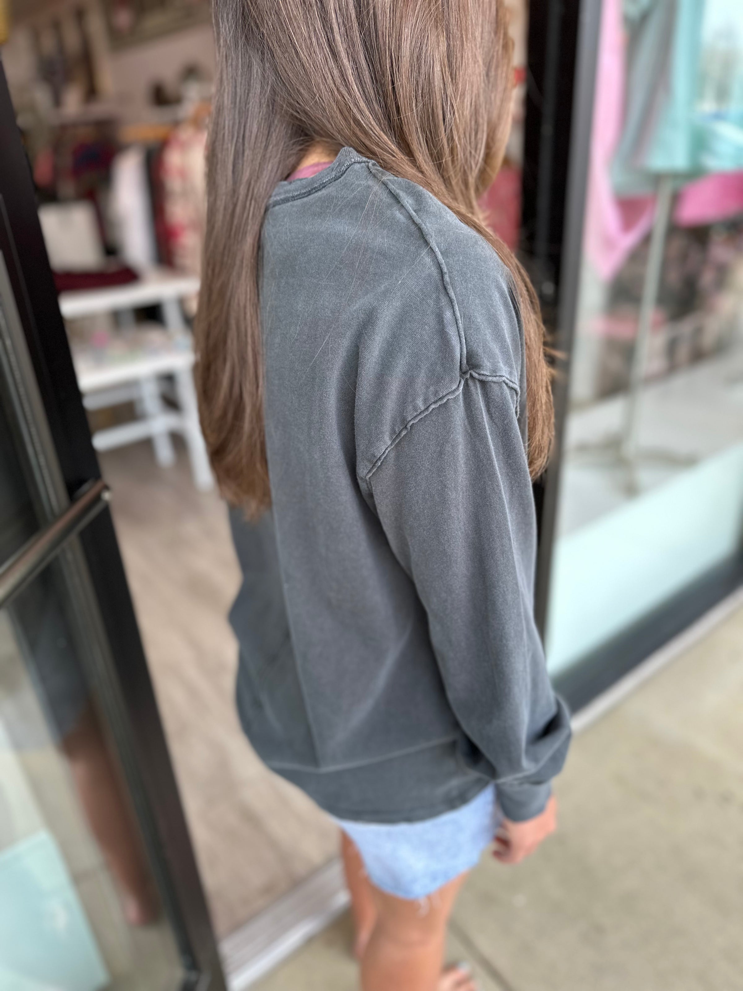 Free People Fade Into You Top in Metal Stiletto