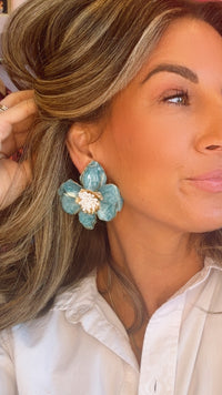 Blue Blossom Earring