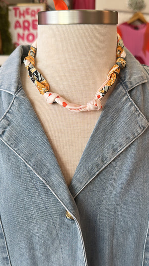 Customizable Orange/ Brown Tone Scarves