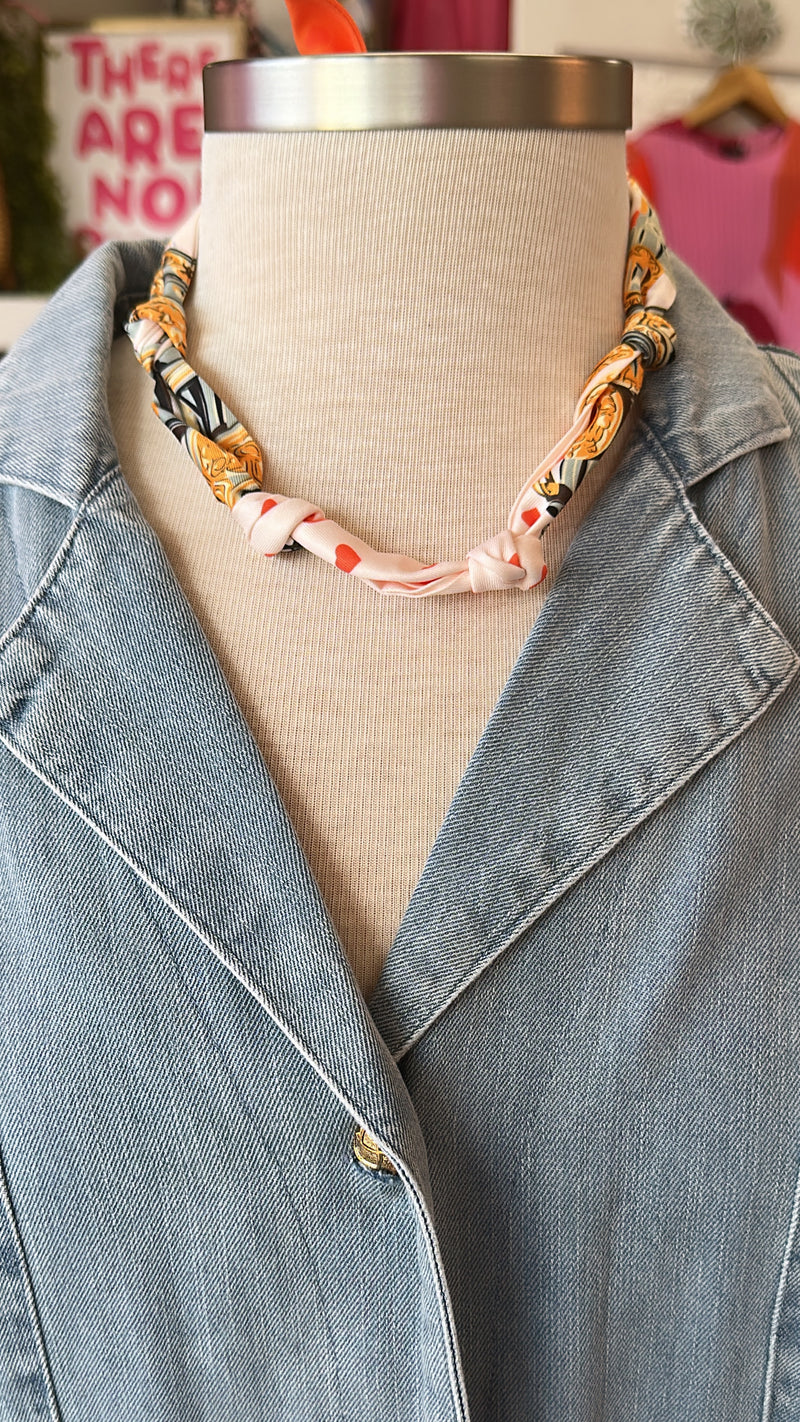 Customizable Orange/ Brown Tone Scarves