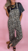 FRNCH Moringa Leopard Overalls