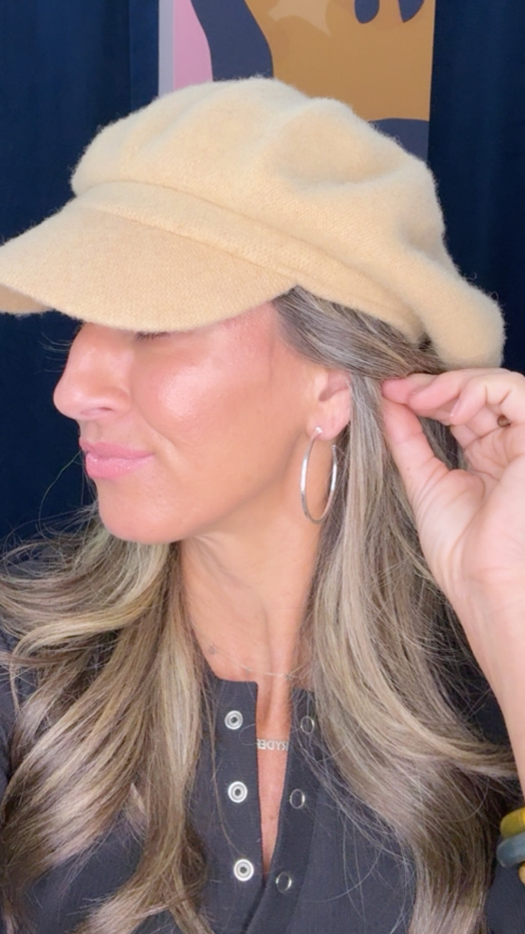 Sheila Fajl Silver Perfect Hoops