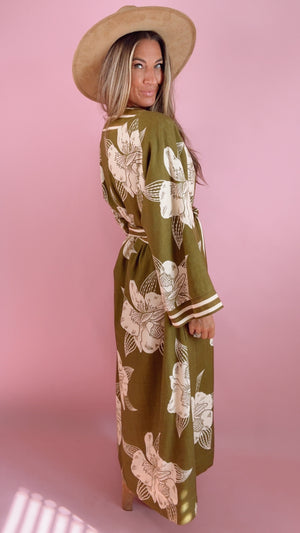 Aylaya: Kuala Kimono Maxi Dress