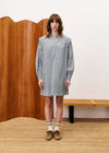FRNCH Allium Dress in Bleu Jean