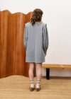 FRNCH Allium Dress in Bleu Jean