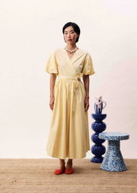 FRNCH Yellow Stripe Maxi