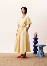 FRNCH Yellow Stripe Maxi