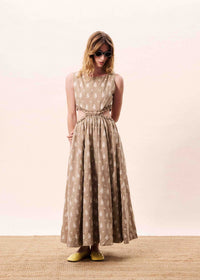 FRNCH | Stellaria Dress in Marron Glace