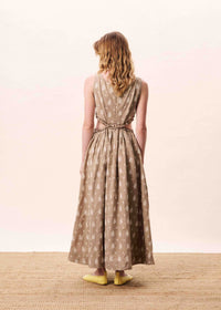 FRNCH | Stellaria Dress in Marron Glace