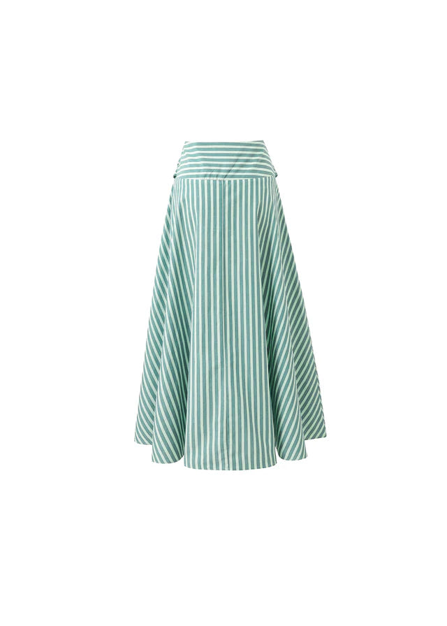 FRNCH | Green Carmine Shore Skirt