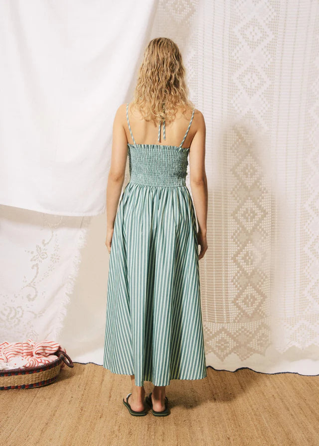 FRNCH | Felice Dress in Vert Rivage