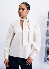 FRNCH | Cream Taisha Blouse