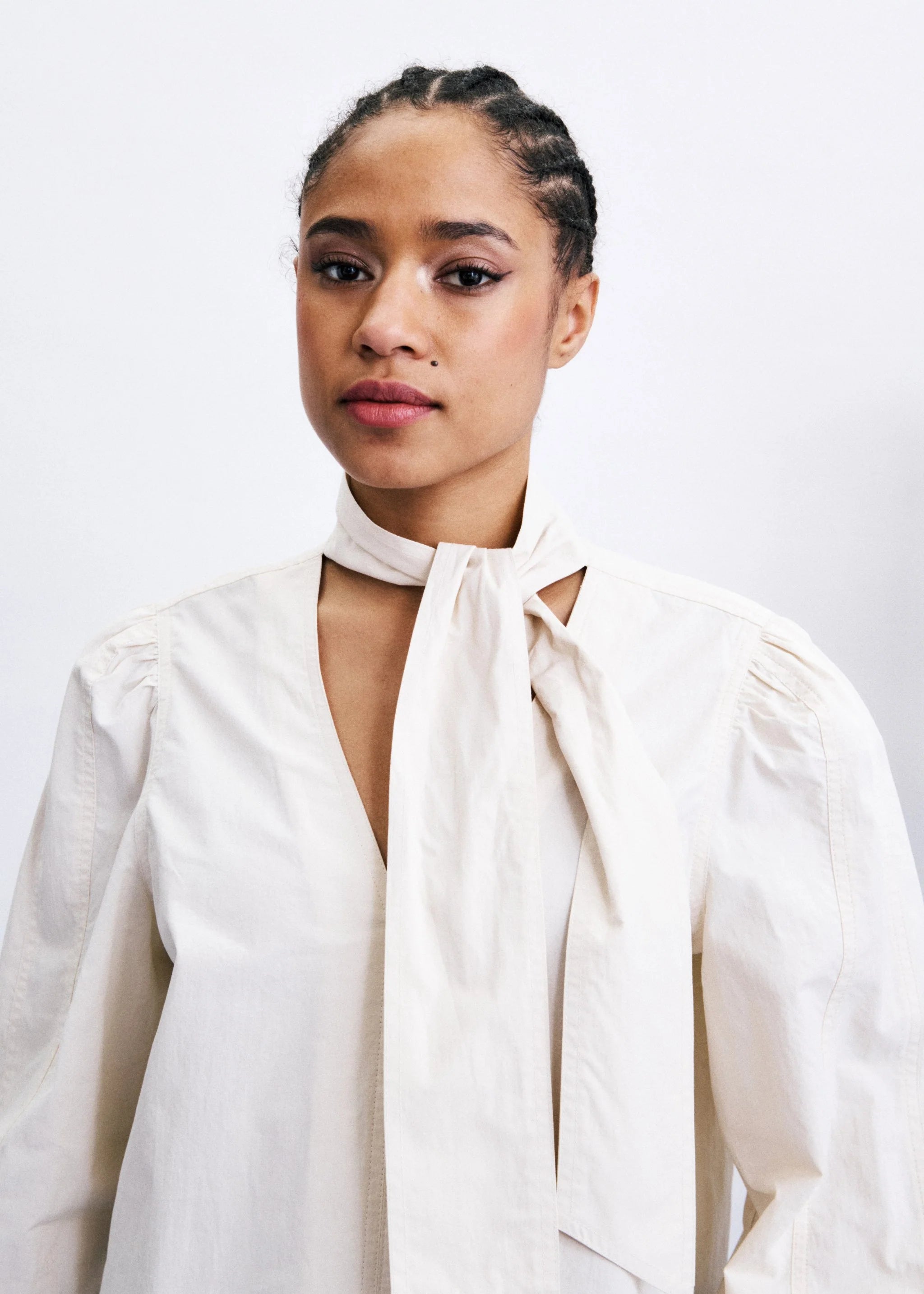 FRNCH | Cream Taisha Blouse