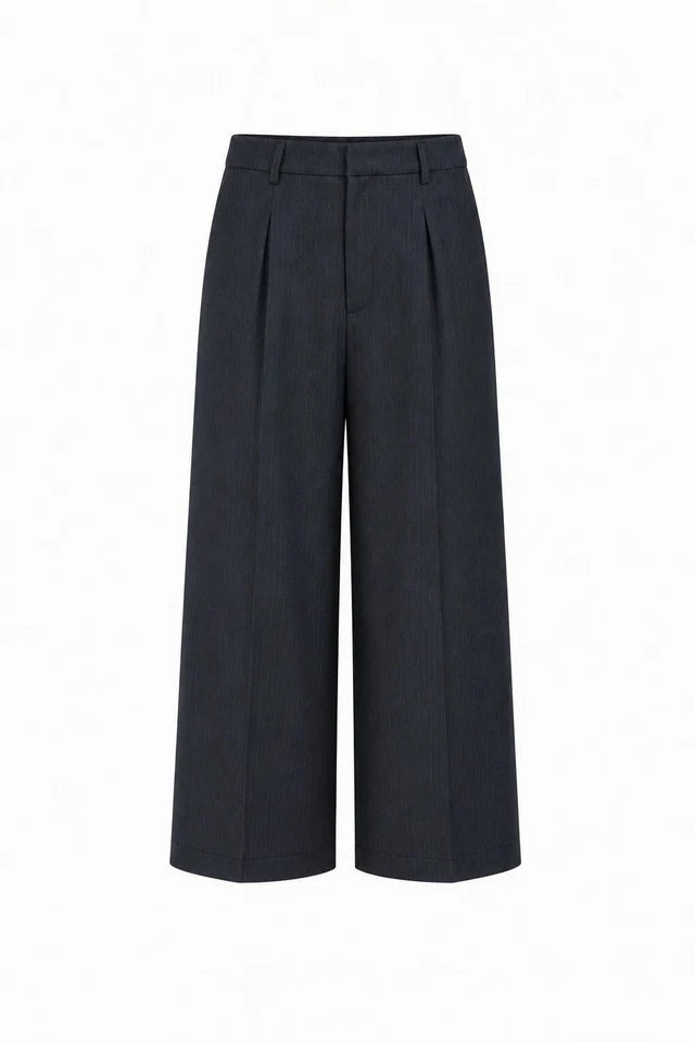 FRNCH Jagalchi Pant + Busan Top in Grey (Sold Together)
