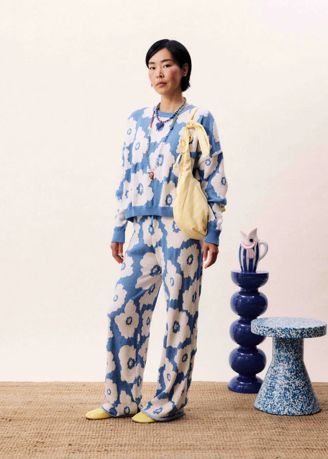 FRNCH Blue Floral Set