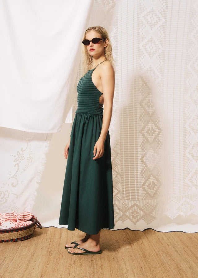 FRNCH | Lucia Dress in Vert Rivage