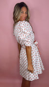 Karlie Digital Floral Shirt Dress