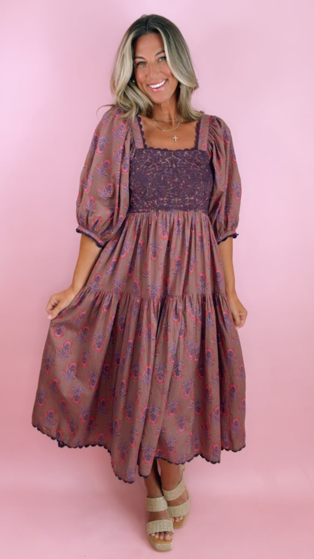 Sister Mary Sierra Midi Dress