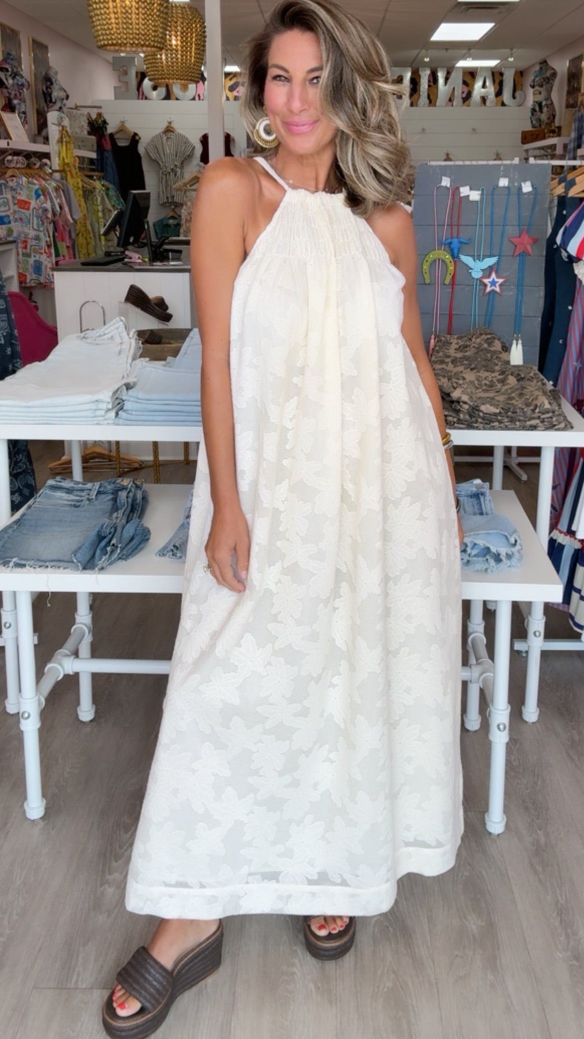 FRNCH | Merope Dress in Burre