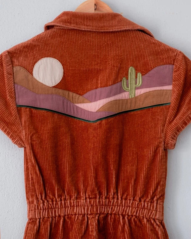 Classic Rock Couture | Sierra Desert Patchwork Jumpsuit