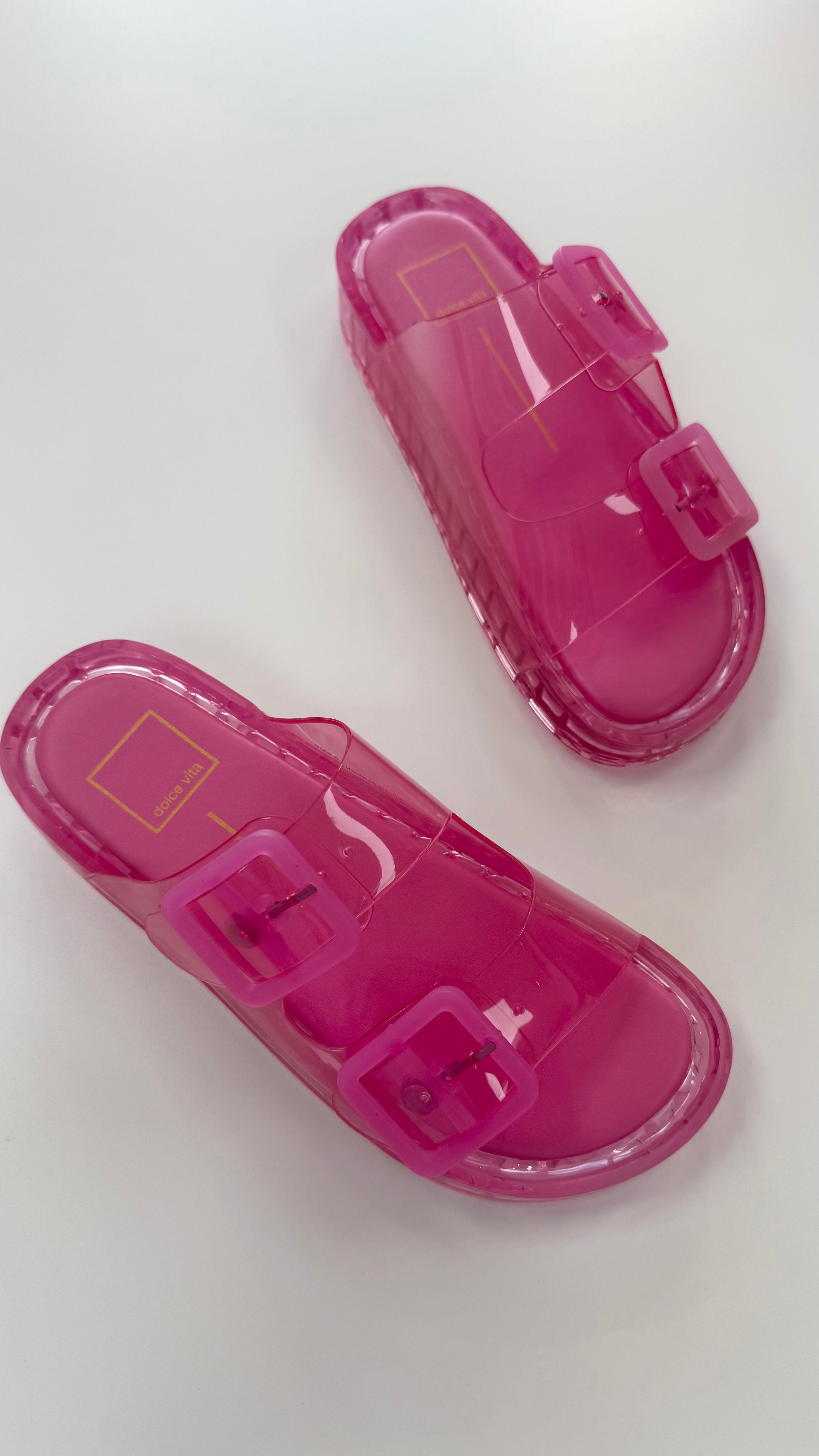 Dolce Vita | Julio Pink Vinyl Sandal