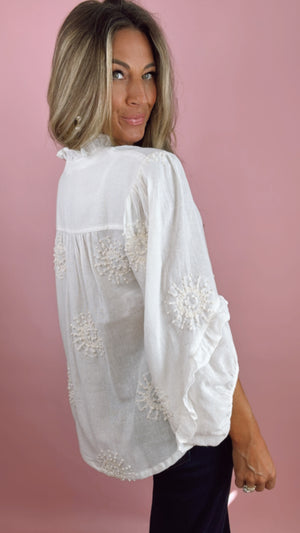 Ivy Jane Embroidered Blouse