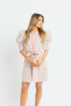 Karlie Digital Floral Shirt Dress