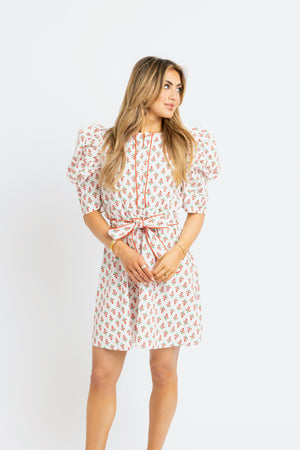 Karlie Digital Floral Shirt Dress