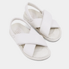 ShuShop Bone CrissCross Velcro Slide