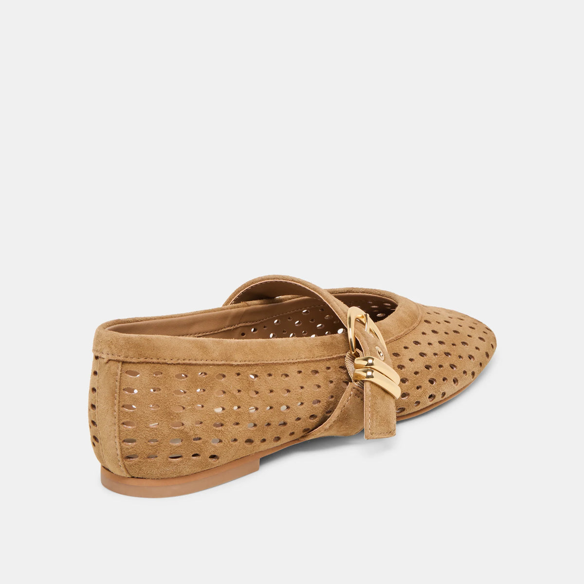 Dolce Vita Mikel Lt Brown Perforated Suede