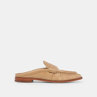 Dolce Vita | Betzy Latte Embossed Suede Loafer