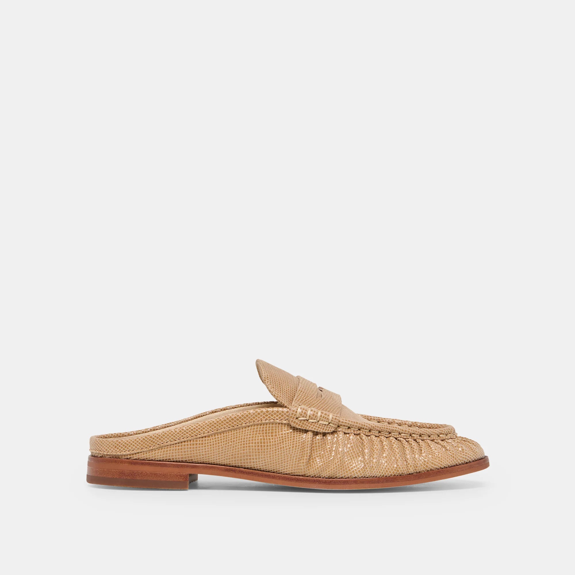 Dolce Vita | Betzy Latte Embossed Suede Loafer