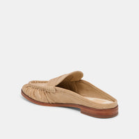Dolce Vita | Betzy Latte Embossed Suede Loafer