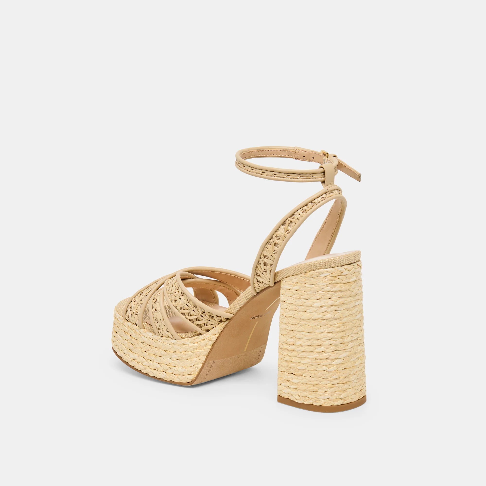 Dolce Vita | Danila Natural Raffia Platform