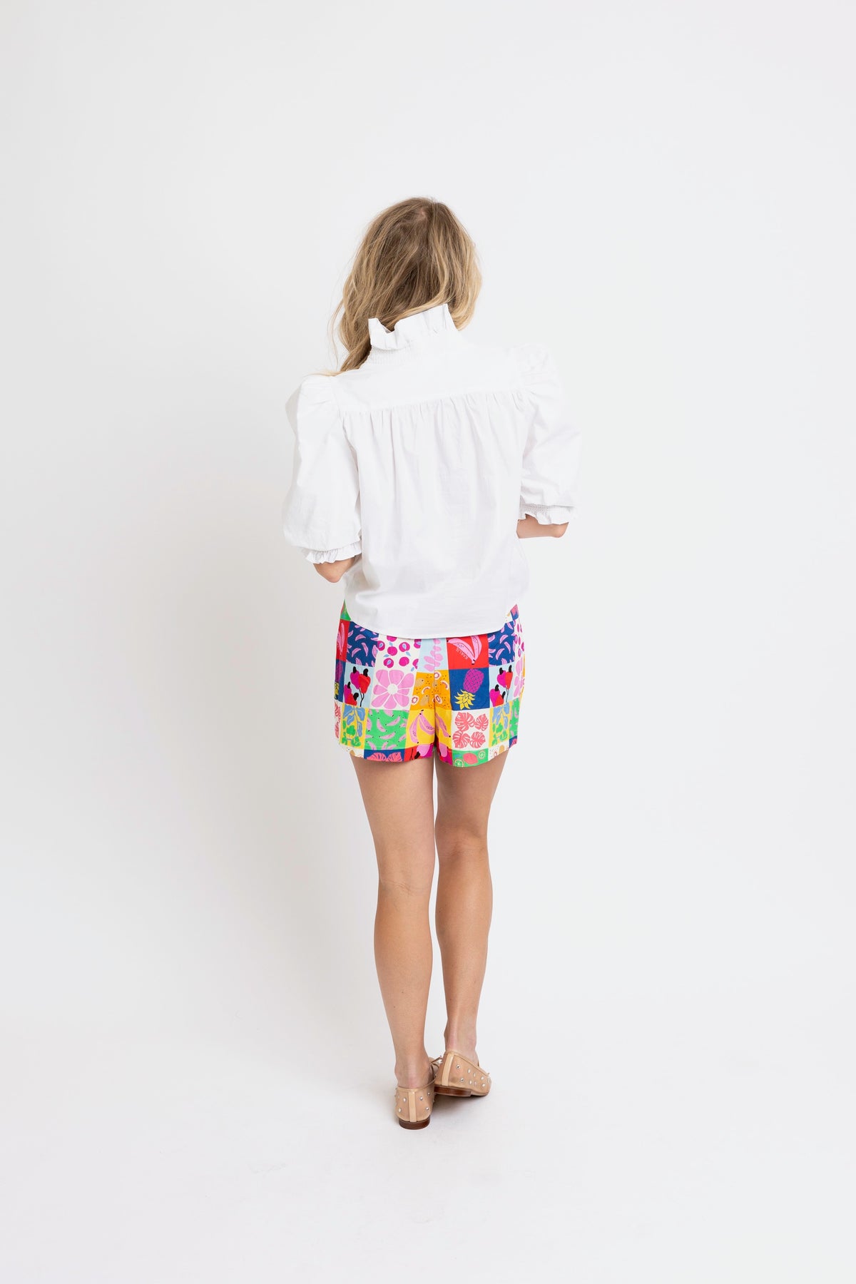 Karlie | Fruit Quilt Wrap Skort