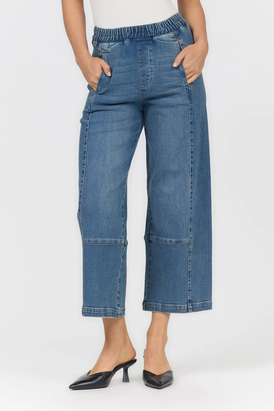 Dear John | Della Pull-On in Moonglow