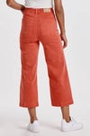 Dear john Audrey high Rise Cropped Wide Leg in Radiant Red