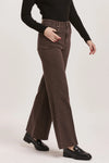 Dear John Fiona Wide Leg Flare in Mocha Brown