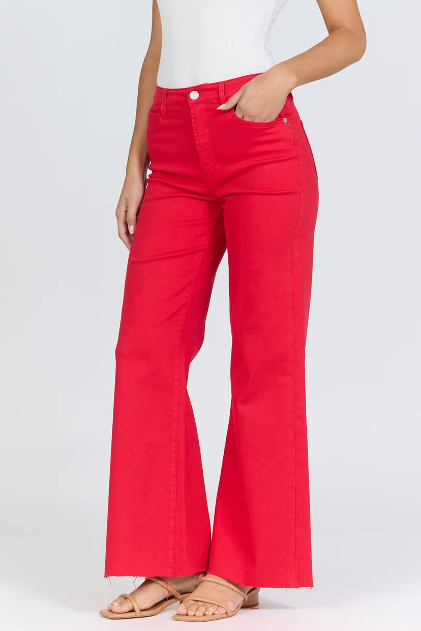 Dear John \ Fiona Wide Leg in Salsa