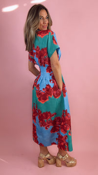 Alden Adair Becca Dress in Cactus Flower (1 XS)