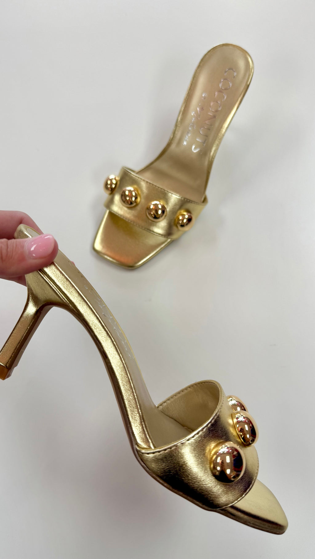 Matisse Theo Gold Heel