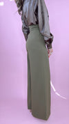 Olive Wide Leg Pants