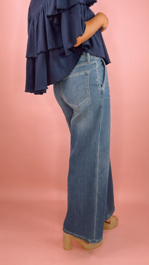 Liverpool Weekender Relaxed Denim in Walnut Creek