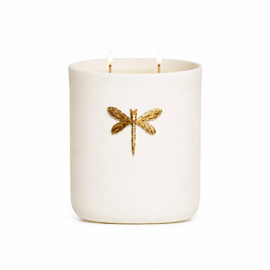 Dragonfly | Gia Matte White Candle
