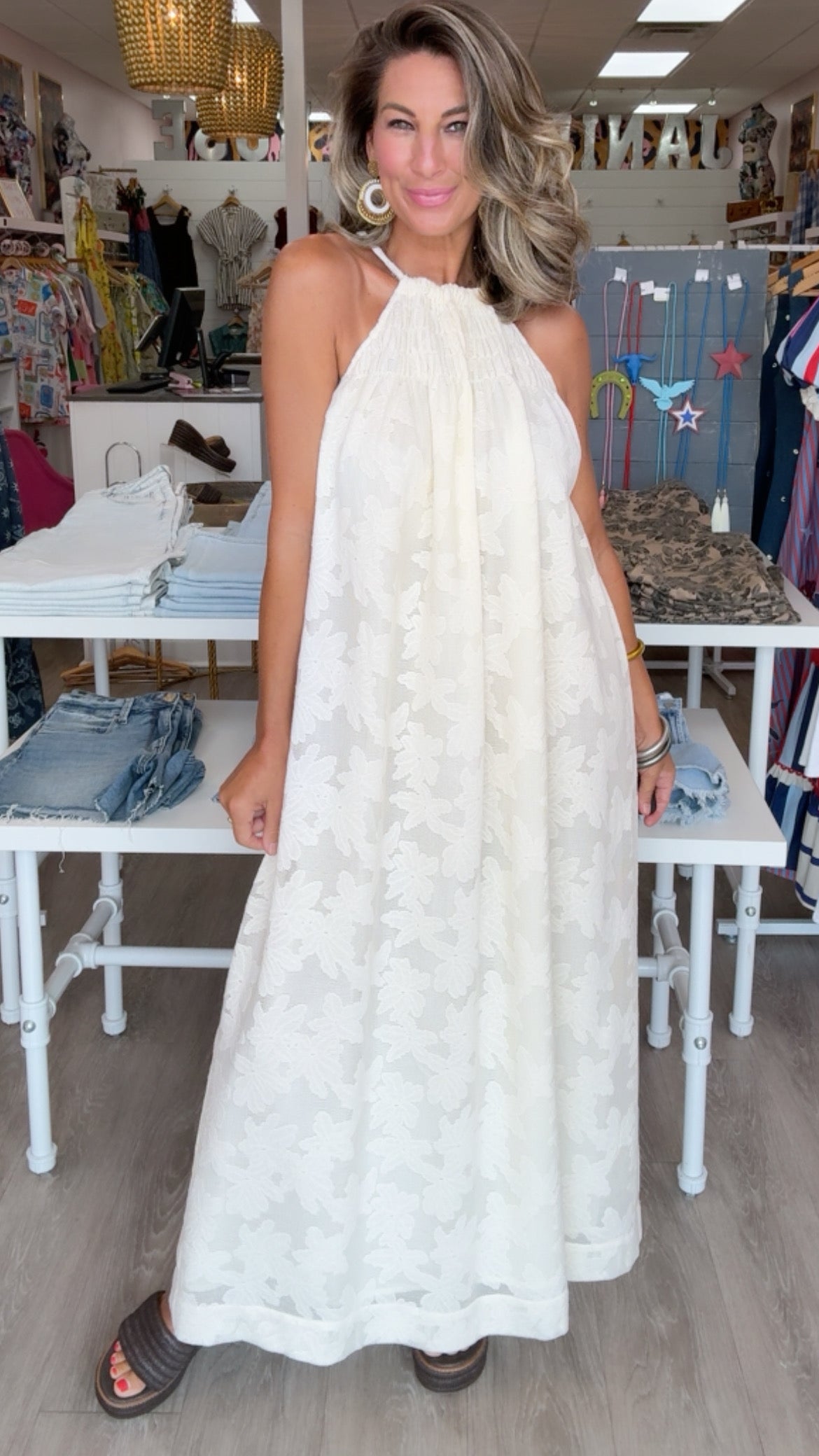 FRNCH | Merope Dress in Burre