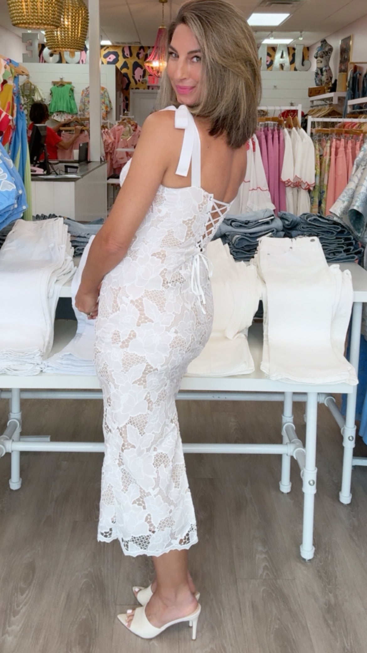 ASTR | Donne Dress in White