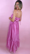 ASTR Elisha Magenta Dress